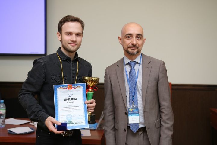А. Салтыков, победитель Всероссийской студенческой олимпиады