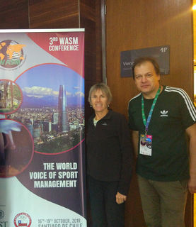 С Президентом WASM проф. Карен Данильчук (Канада)